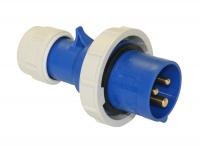 PCE Contactstop CEE 16A - 230V 2P - IP67 - 6h - blauw